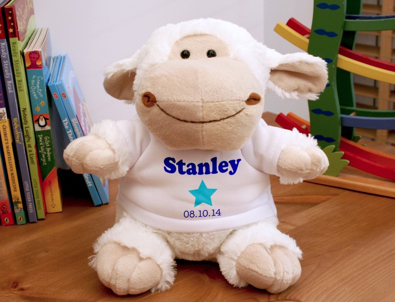 Personalised Lamb Personalised Soft Toy / Lamb