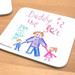 Personalised Child's Own Artwork Coaster