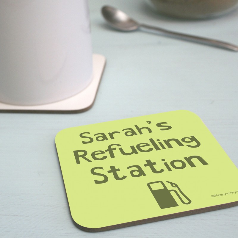Personalised Fuel Coaster 2 Personalised Fuel Coaster 2