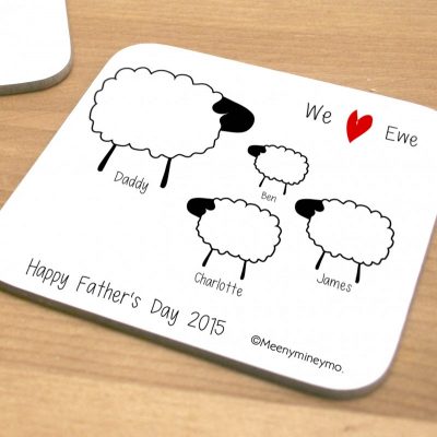 Personalised Sheep Coaster 2