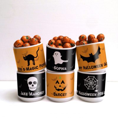 personalised halloween party gift